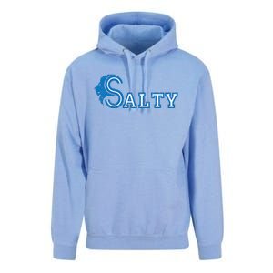 Lion Salty Cool Lion With Blue Eyes Artwork Unisex Surf Hoodie