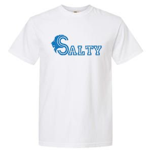 Lion Salty Cool Lion With Blue Eyes Artwork Garment-Dyed Heavyweight T-Shirt