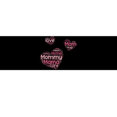 Love Shape Cloud Mother's Day Bumper Sticker