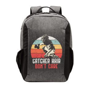 Love Softball Catcher Hair DonT Care Fun Gift Design Meaningful Gift Vector Backpack