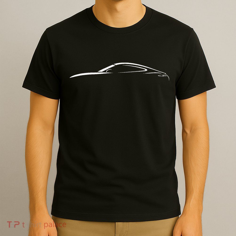 Legendary Sports Car Iconic 911 Silhouette Design T-Shirt