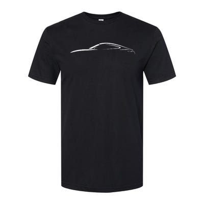 Legendary Sports Car Iconic 911 Silhouette Design Softstyle® CVC T-Shirt