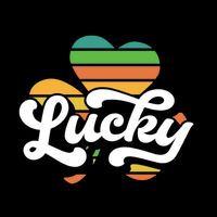 Lucky Sign Clover Leaf St Patricks Day Backpack