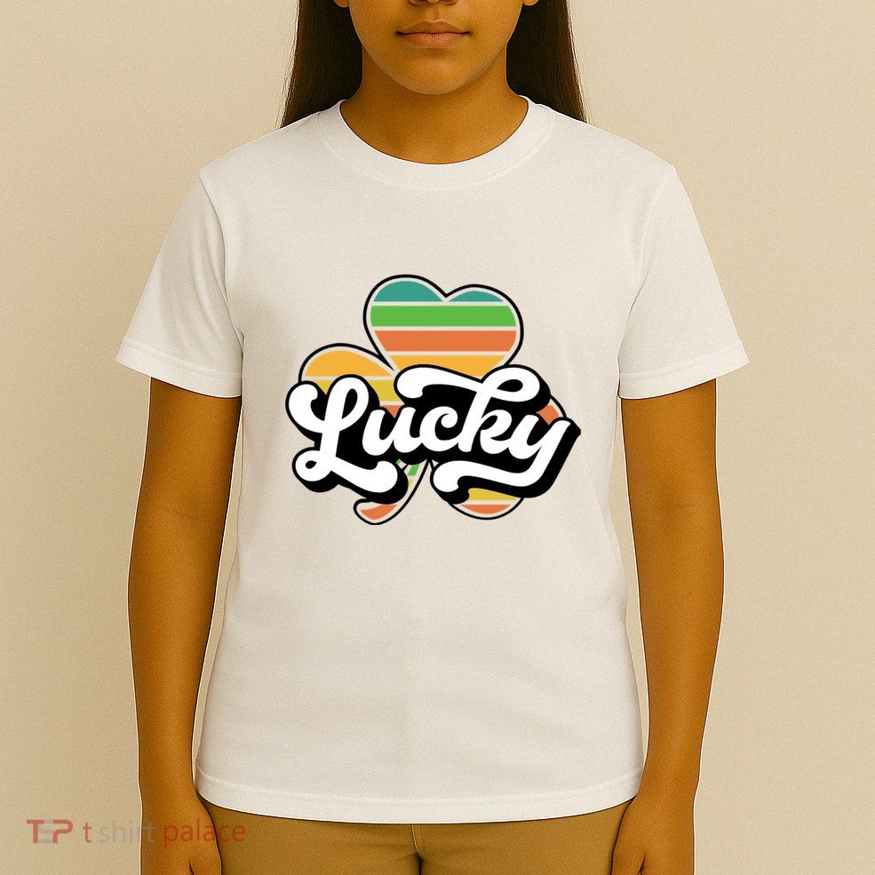 Lucky Sign Clover Leaf St Patricks Day T-Shirt