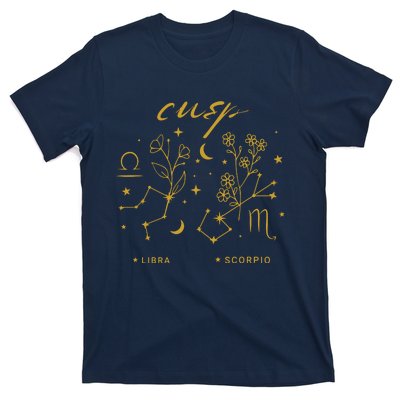 Libra Scorpio Cusp Zodiac Horoscope October Birth Month T-Shirt