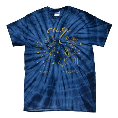 Libra Scorpio Cusp Zodiac Horoscope October Birth Month Tie-Dye T-Shirt