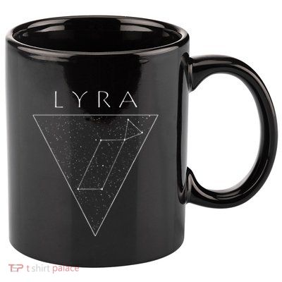 Lyra Star Constellation Lyran Starseed 11oz C Handle Ceramic Mug