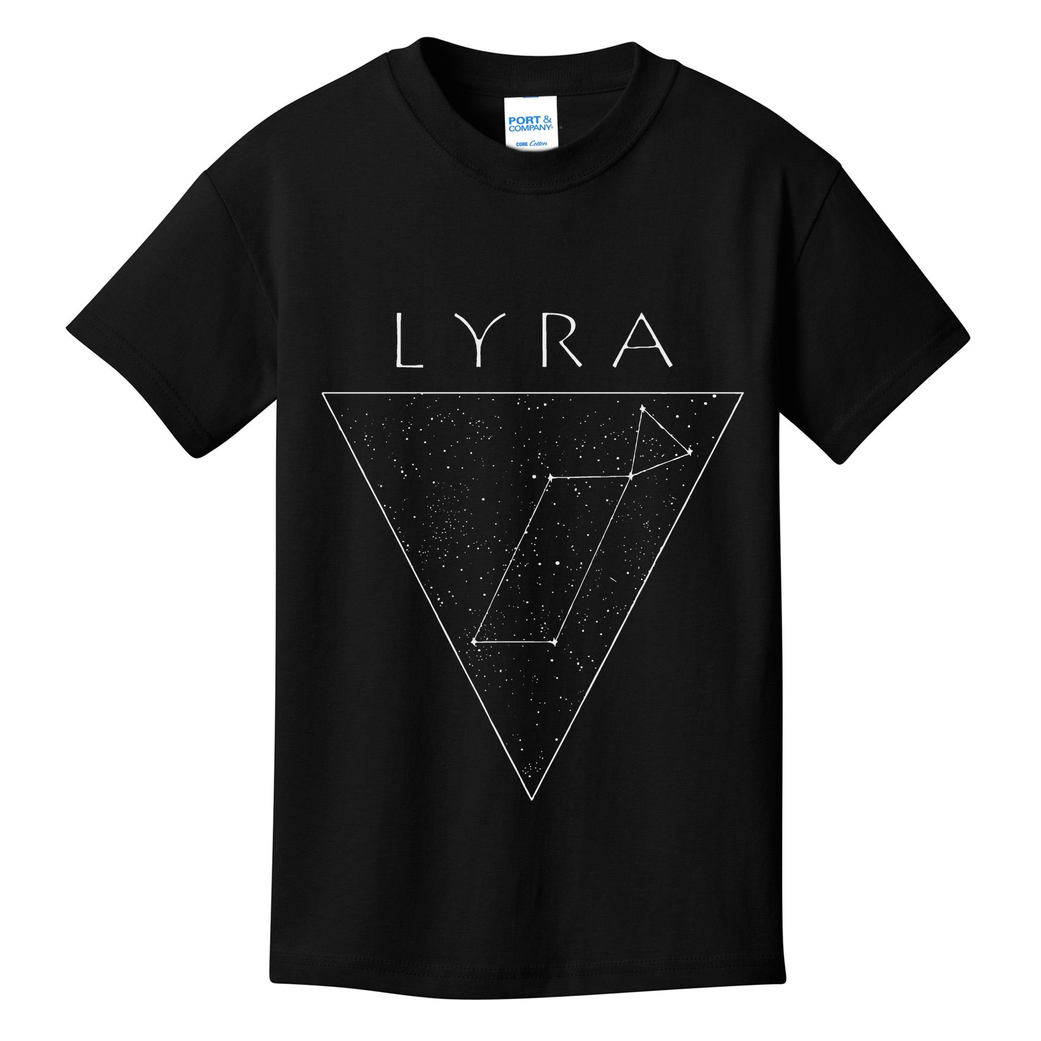Lyra Star Constellation Lyran Starseed Kids T-Shirt