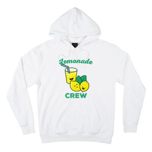 Lemonade Stand Crew and Boss Lemon Juice Summer Yellow Hoodie