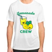 Lemonade Stand Crew and Boss Lemon Juice Summer Yellow Adult ChromaSoft Performance T-Shirt