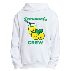 Lemonade Stand Crew and Boss Lemon Juice Summer Yellow Urban Pullover Hoodie