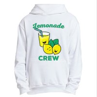 Lemonade Stand Crew and Boss Lemon Juice Summer Yellow Urban Pullover Hoodie