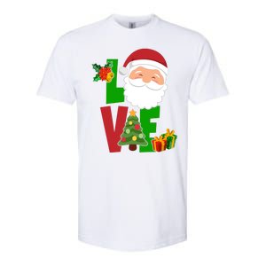 Love Santa Claus Christmas Holiday Cute Softstyle CVC T-Shirt