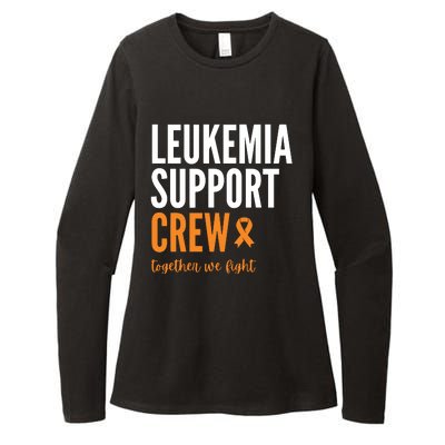 Leukemia Support Crew Together We Fight Womens CVC Long Sleeve Shirt