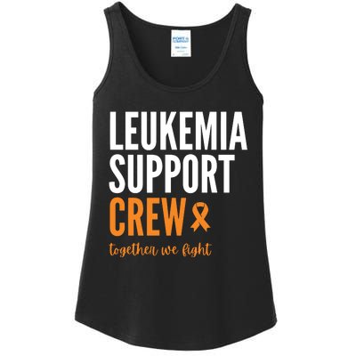 Leukemia Support Crew Together We Fight Ladies Essential Tank