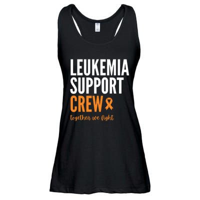 Leukemia Support Crew Together We Fight Ladies Essential Flowy Tank