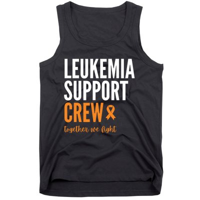 Leukemia Support Crew Together We Fight Tank Top