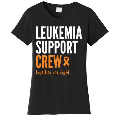 Leukemia Support Crew Together We Fight Women's T-Shirt