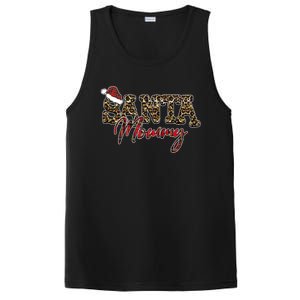 Leopard Santa Claus Christmas Western Santa Gift PosiCharge Competitor Tank