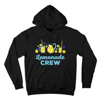 Lemonade Stand Crew and Boss Lemon Juice Summer Hoodie