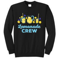 Lemonade Stand Crew and Boss Lemon Juice Summer Sweatshirt