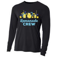 Lemonade Stand Crew and Boss Lemon Juice Summer Cooling Performance Long Sleeve Crew