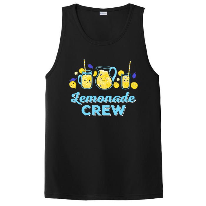 Lemonade Stand Crew and Boss Lemon Juice Summer PosiCharge Competitor Tank