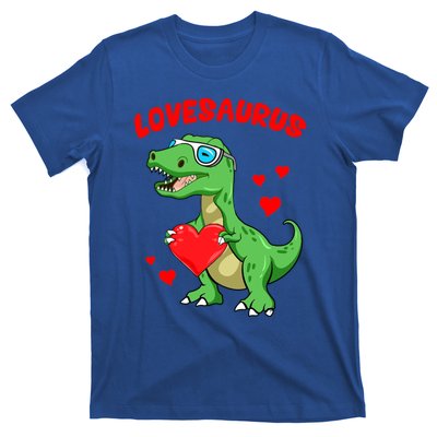 Love Saurus Cute Dinosaur Heart Valentine Gift T-Shirt