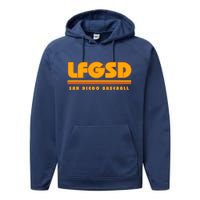 LFGSD San Diego Baseball Performance Fleece Hoodie