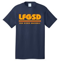 LFGSD San Diego Baseball Tall T-Shirt