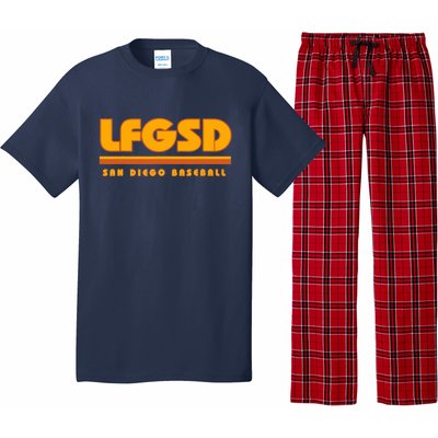 LFGSD San Diego Baseball Pajama Set