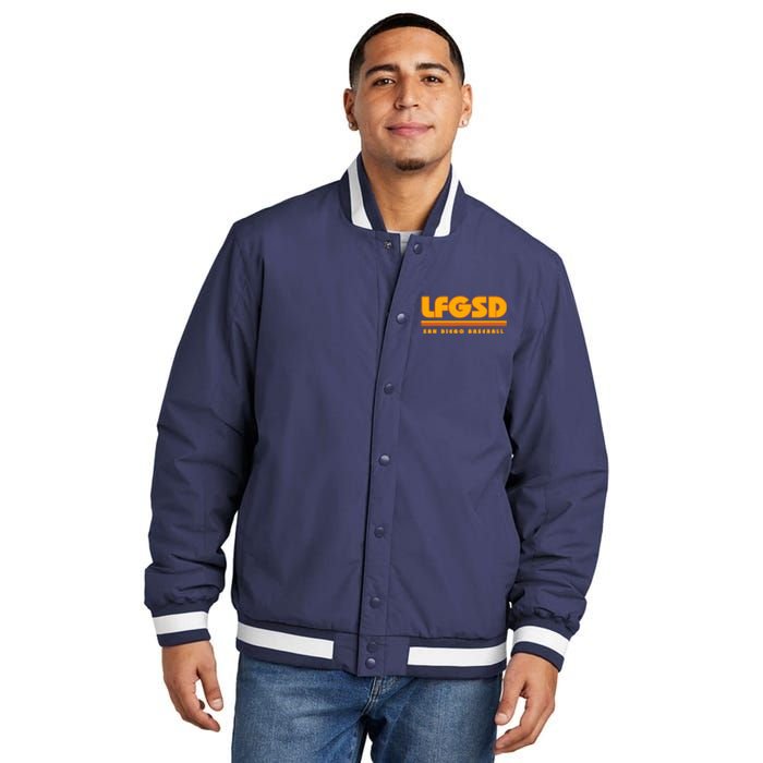 LFGSD San Diego Baseball Insulated Varsity Jacket