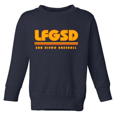 LFGSD San Diego Baseball Toddler Sweatshirt