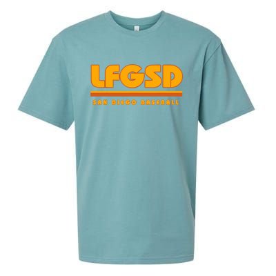 LFGSD San Diego Baseball Sueded Cloud Jersey T-Shirt