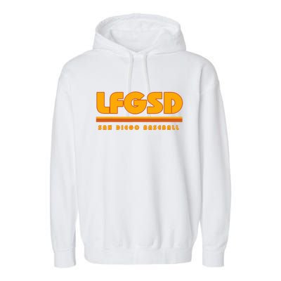 LFGSD San Diego Baseball Garment-Dyed Fleece Hoodie