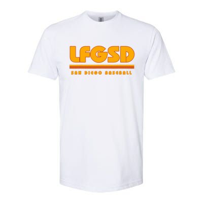 LFGSD San Diego Baseball Softstyle CVC T-Shirt