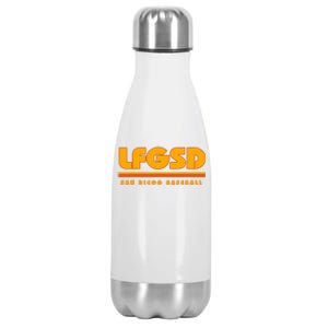 LFGSD San Diego Baseball Stainless Steel Insulated Water Bottle