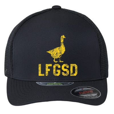 Lfgsd San Diego Goose Rally Flexfit Unipanel Trucker Cap