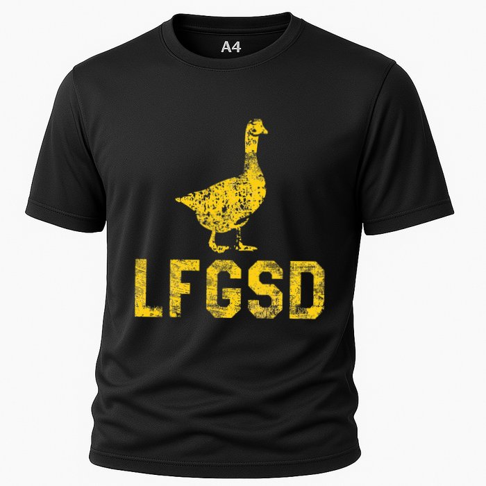 Lfgsd San Diego Goose Rally Cooling Performance Crew T-Shirt