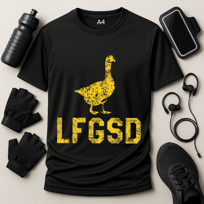 Lfgsd San Diego Goose Rally Cooling Performance Crew T-Shirt