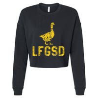 Lfgsd San Diego Goose Rally Cropped Pullover Crew