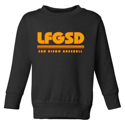 Lfgsd San Diego Baseball Toddler Sweatshirt