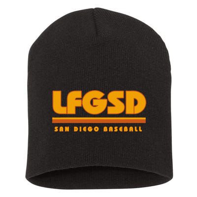 Lfgsd San Diego Baseball Short Acrylic Beanie