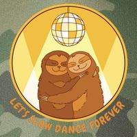Let's Slow Dance Forever Funny Sloth Legacy Tie Dye Trucker Hat