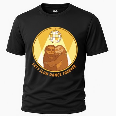 Let's Slow Dance Forever Funny Sloth Performance Shirt