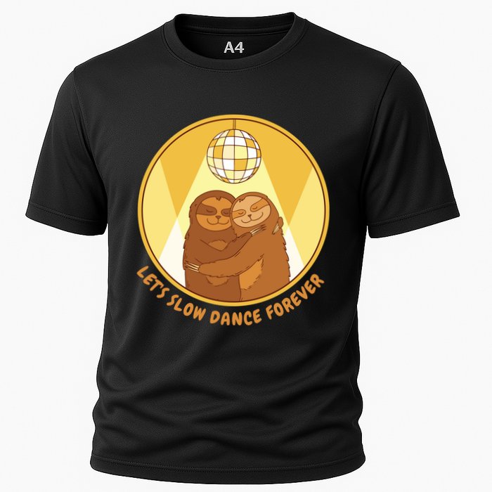 Let's Slow Dance Forever Funny Sloth Performance Shirt