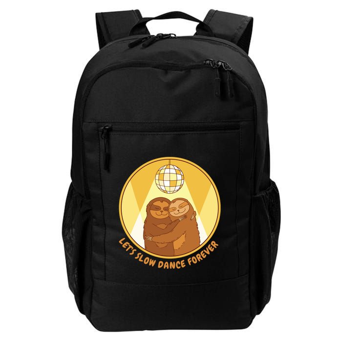 Let's Slow Dance Forever Funny Sloth Backpack