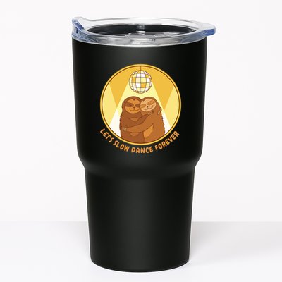 Let's Slow Dance Forever Funny Sloth Tumbler