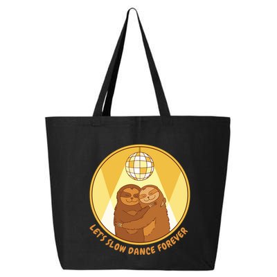 Let's Slow Dance Forever Funny Sloth 25L Jumbo Tote