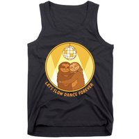 Let's Slow Dance Forever Funny Sloth Tank Top